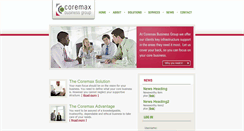 Desktop Screenshot of coremax.freshmedia.co.za